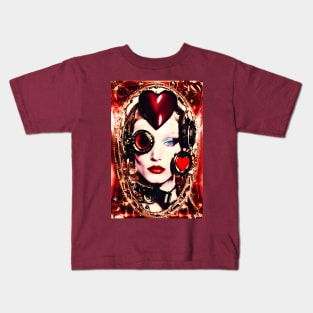 Steampunk Valentine Kids T-Shirt